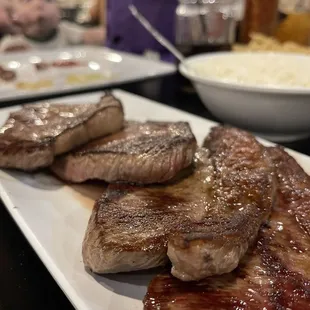 steak, food