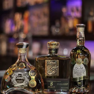Premium cachacas, the brazilian rum. 7 years and 12 years.