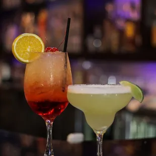 Sex on the Beach and Margarita.