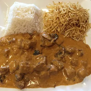 Beef Stroganoff