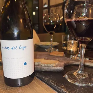 Delicious wine and cheese