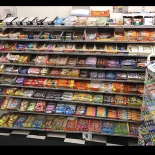 a variety of snacks and snacks