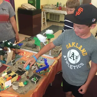 Creative expression with many modes of media with a creative story to explain it.. this was their favorite project.