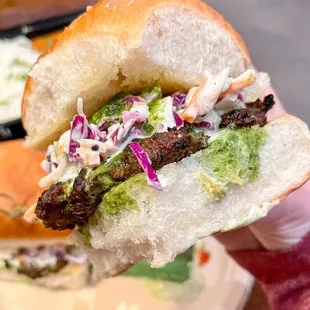 Lamb Burgers |Instagram @restaurant_aholic