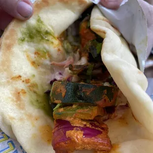 Tandoori Veggie Roll