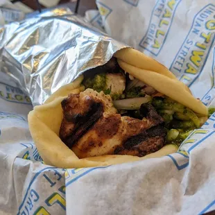 Malai Chicken Roll