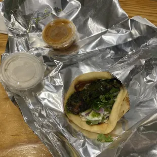 Lamb Boti Kebab Roll