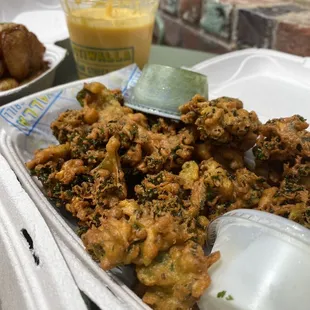 Kale Pakoras