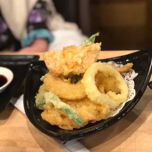 Tempura appetizer.