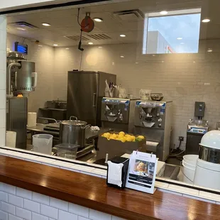 Kitchen at Greenville location!