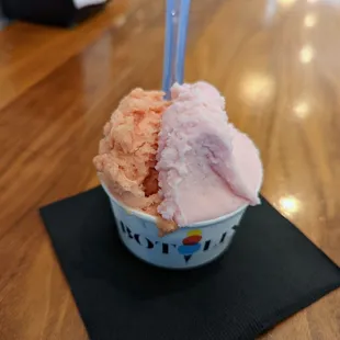 Red Guava Sorbetto and Lemon &amp; Rose