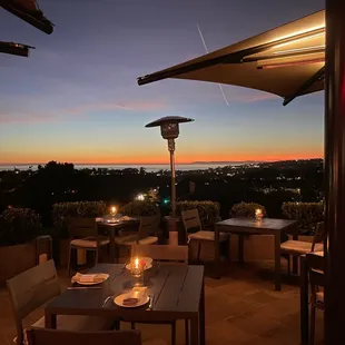 Beautiful sunset view