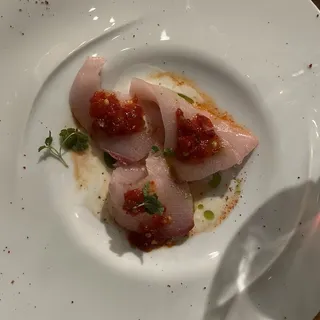 Hamachi Crudo