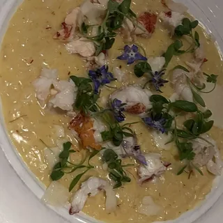 Risotto Aragosta allo Zafferano