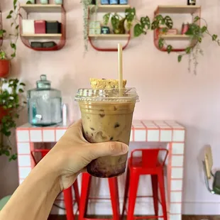 Blueberry latte  @abionthego on IG