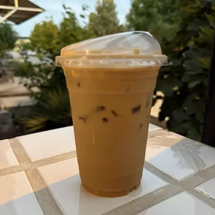 Iced Vanilla Latte