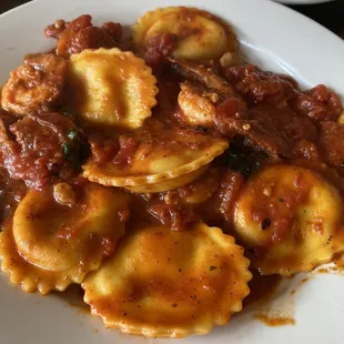 Lobster Ravioli Fra Diavolo