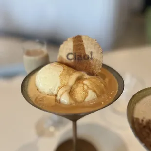 Affogato with Bailey