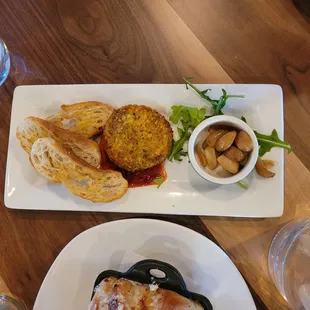 Fried Goat Cheese Pistachio