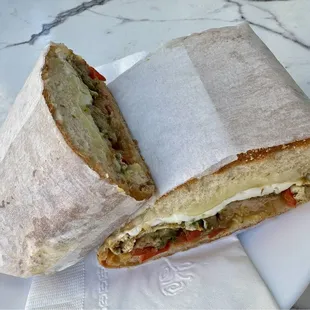 Italian Sweet Sausage Sandwich
