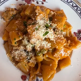 Mezzemaniche Boscaiola with Cream