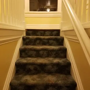 Stairs to second level
