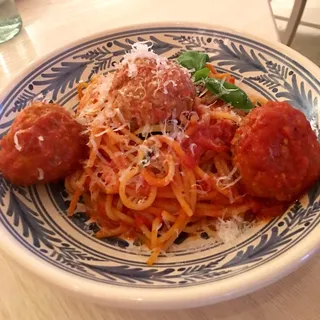 Spaghetti and Meatballs