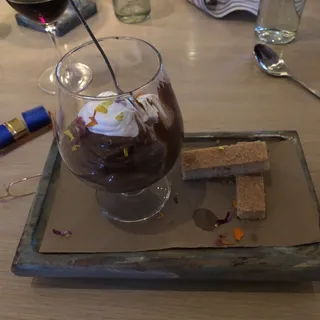 Chocolate Coconut Pudding
