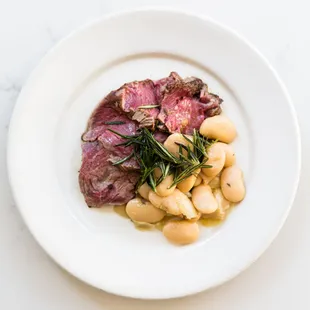 New York Strip, Corona Beans