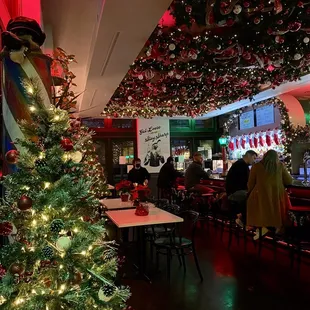 Christmas decorations galore!