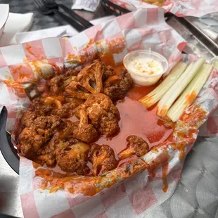 &quot;BUFFALO CAULIFLOWER BITES