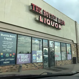 Front of store. Could use a facelift, FOR SURE!