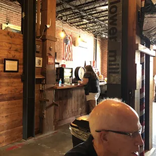 Interior and bar area