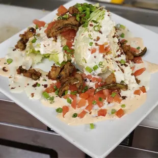 Texas wedge salad