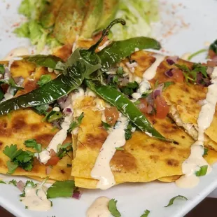 Chipotle Chicken Quesadillas