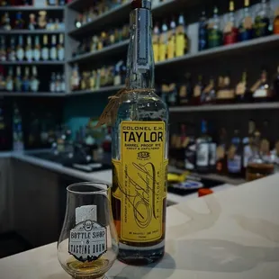 Got to try the Taylor BP Rye at $25/oz
