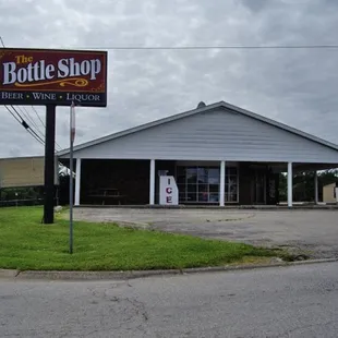 the front of the store