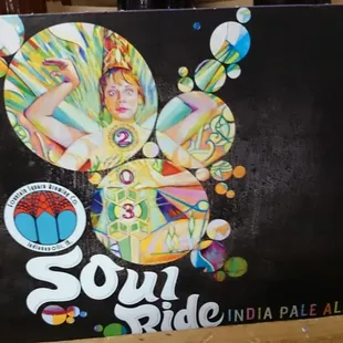 a sign for soul ride indian pale ale