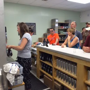 Woohoo...we bought the First growler fill! :-)
