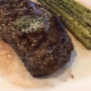 Steak and string beans