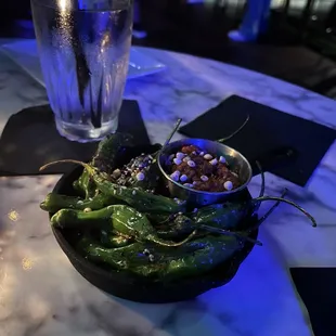 Shishito peppers were good with a tomato sauce