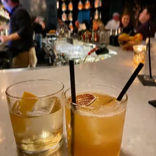 Oaxaca old fashioned  "Grow a Pear" cocktail