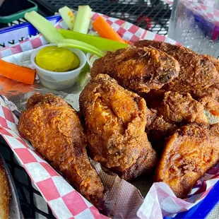 breaded hot nashville wings