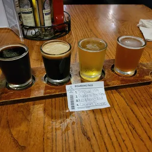 Beer flight