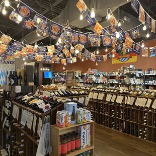 a wine store with lots of wine