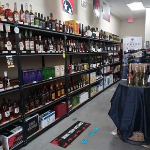 a liquor store
