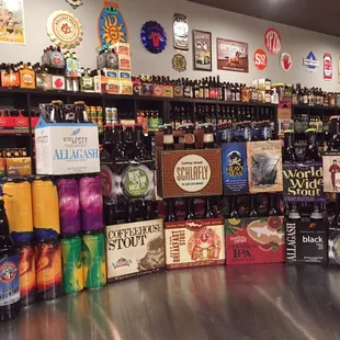 Check out Bottleworks for all of your beer and wine needs.