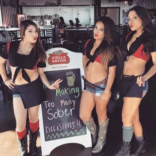 Hot Dames, Cold Brews, Tasty Chews