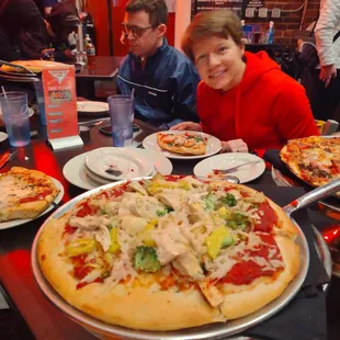 Danielle vegan pizza!