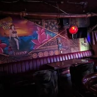 Nice mural painted on the wall.